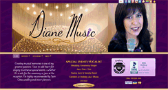 Desktop Screenshot of dianemusic.com